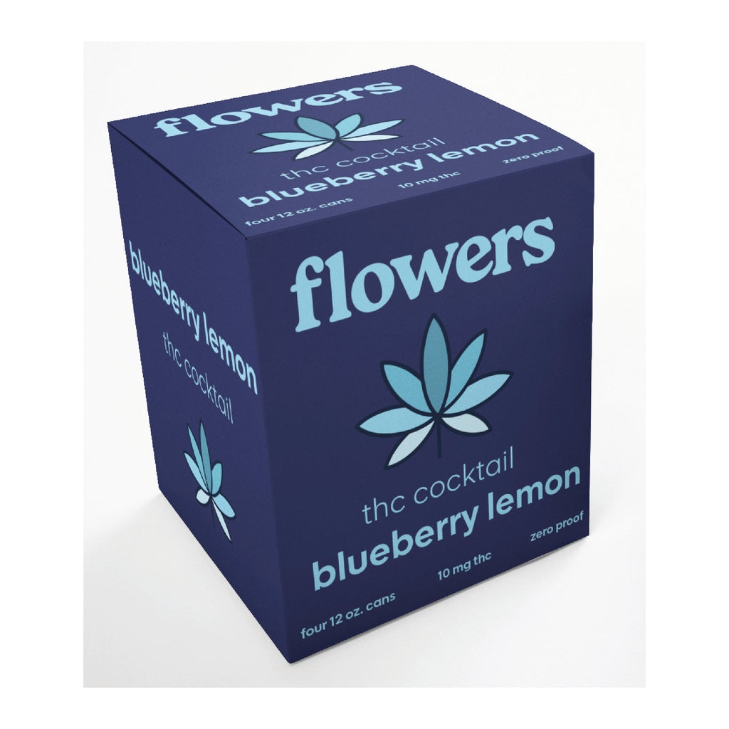 Blueberry Lemon THC Cocktail - 4 Pack