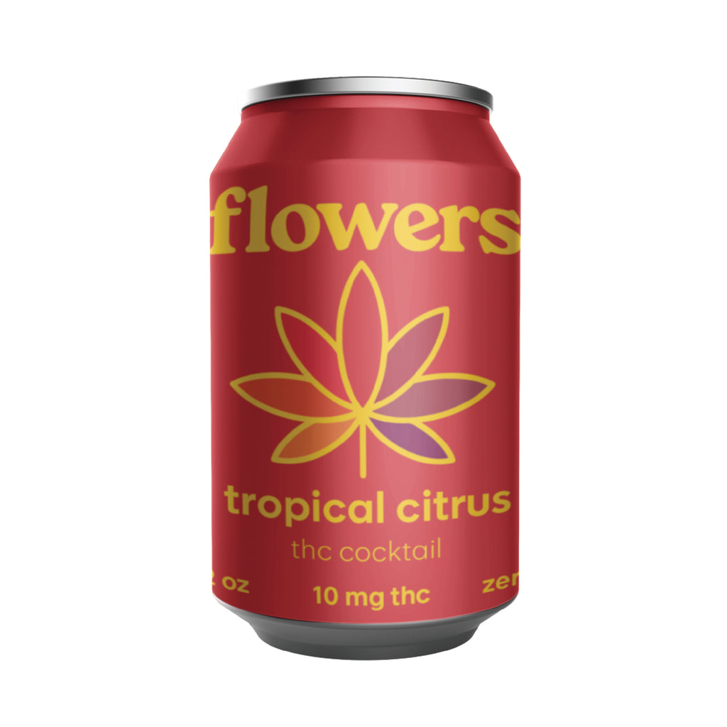 Tropical Citrus THC Cocktail - 4 Pack