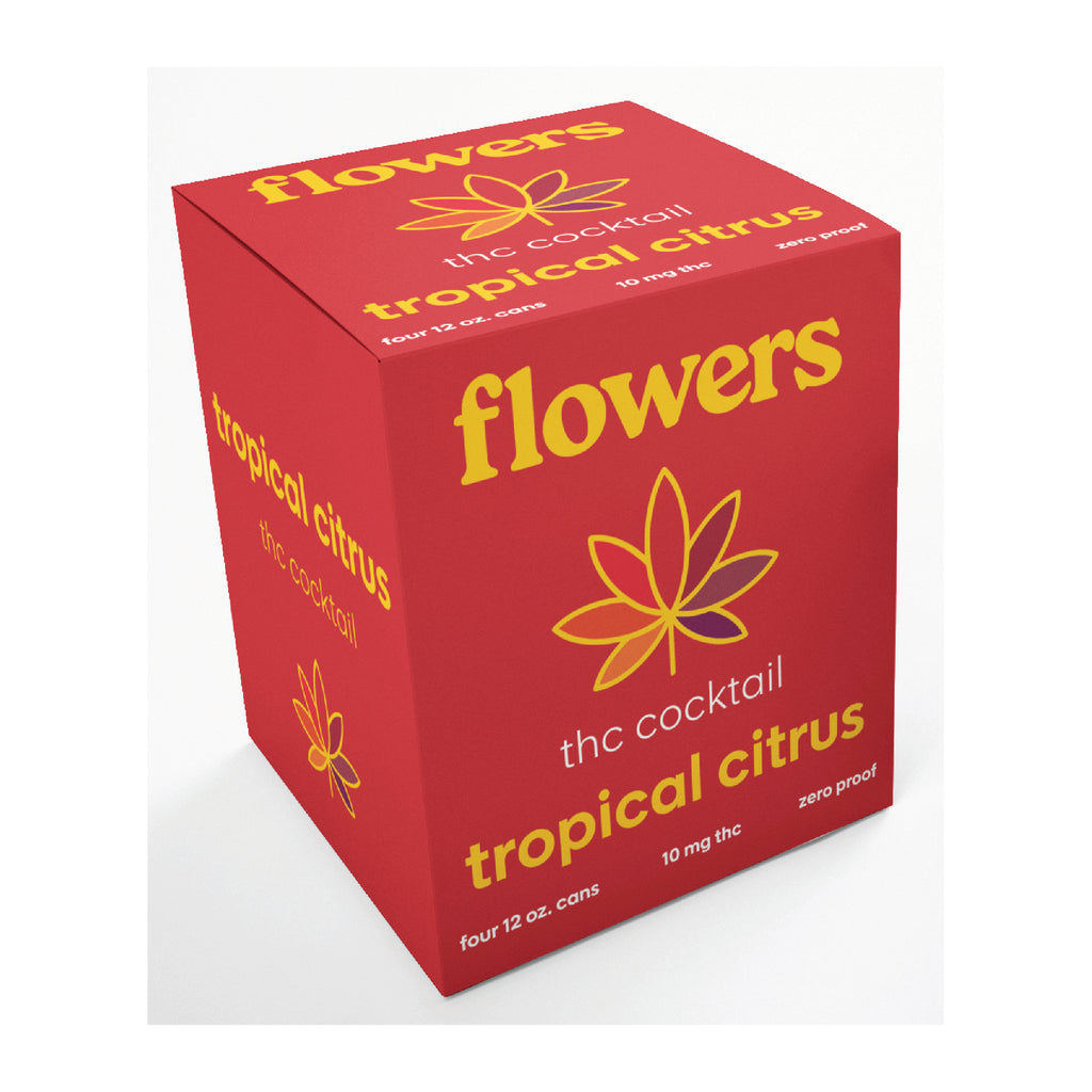 Tropical Citrus THC Cocktail - 4 Pack